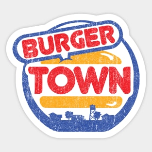 Burger Town (Variant) Sticker